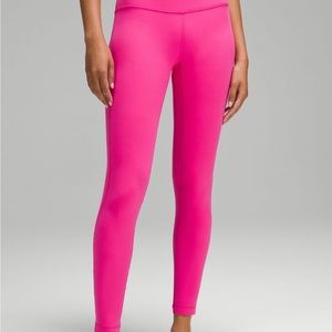 Lululemon sonic pink align leggings